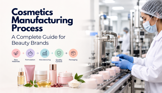 cosmetics manufacturing process