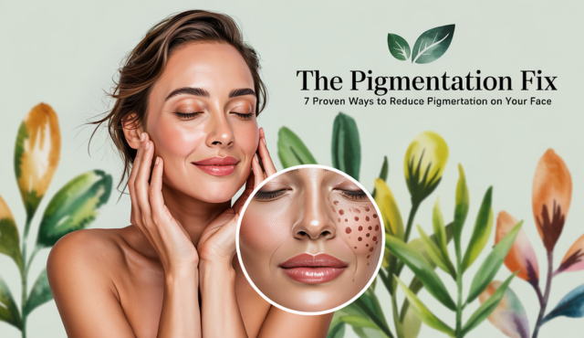 how to remove pigmentation on your face