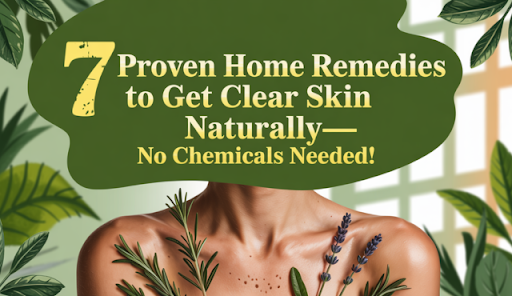 home remedies to get clear skin naturally