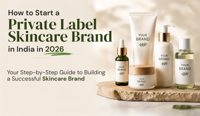 how to start private label skincare brand in india