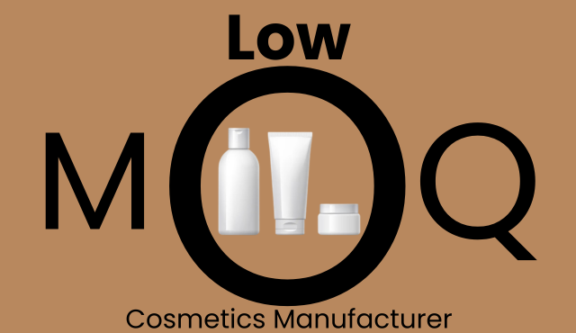 low moq cosmetics